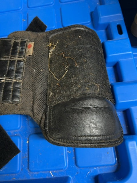 Black Ecogold Excercise Boots, Medium