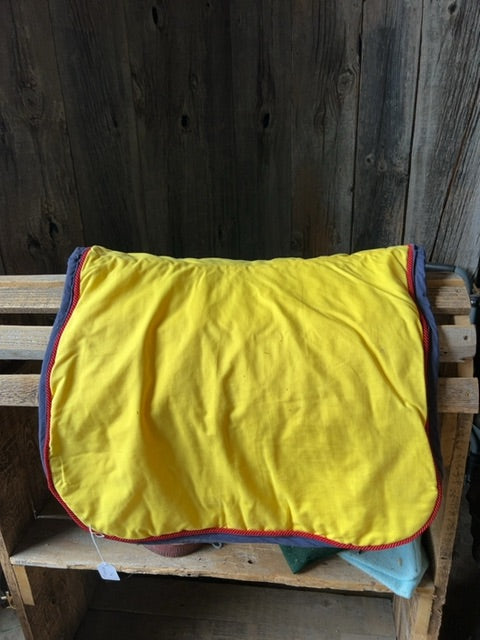 Yellow  Saddle Pad