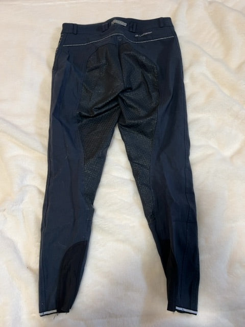 Navy Cavallo Full Seat Breeches, 28L