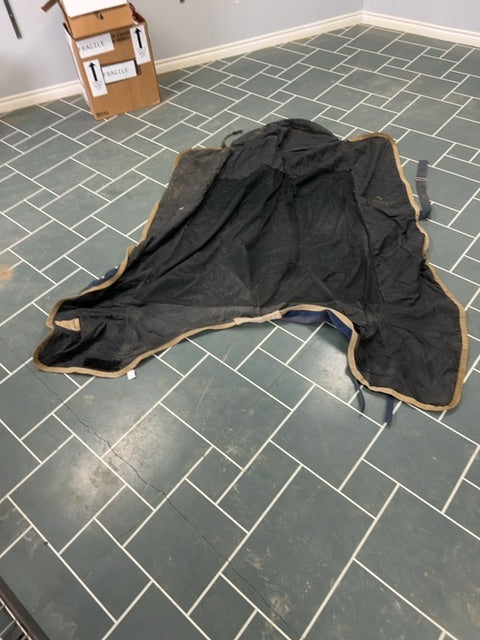 Blue Big D Espree Rainsheet, 78"