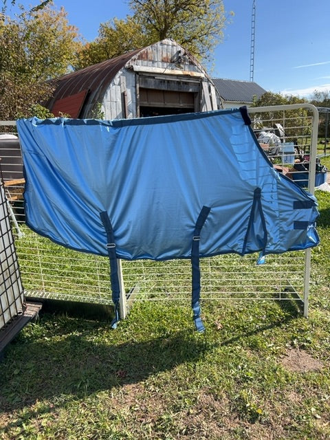 Blue Cavalier Country Athletic Mesh Summer Sheet, 80"