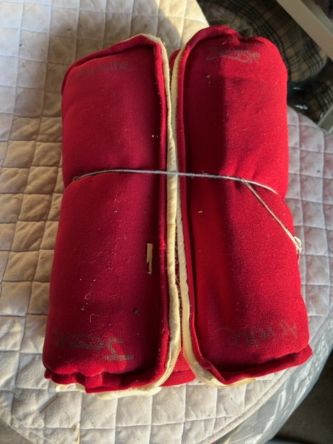 Burgundy  Pillow Quilts, 12"