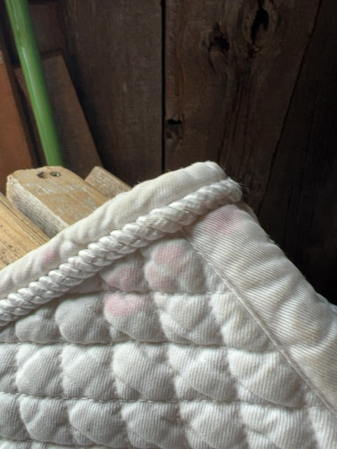 White Canpro Saddle Pad, Full