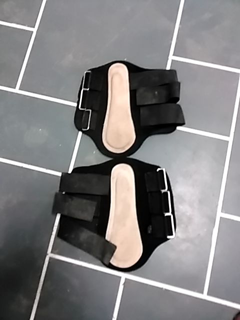 Black  Brushing Boots, Pony