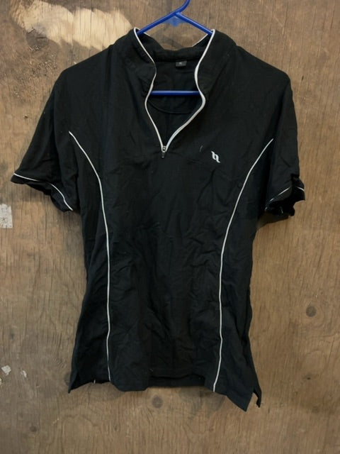 Black Back On Track Polo, XL