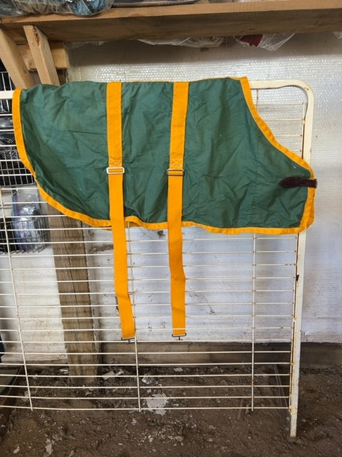 Green  Cotton Sheet, 42"