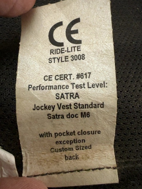 Black Tipperary Safety Vest, Medium