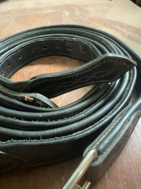 Black Stübben Stirrup Leathers, 57”