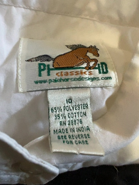 White Pale Horse Designs Show Shirt, 10