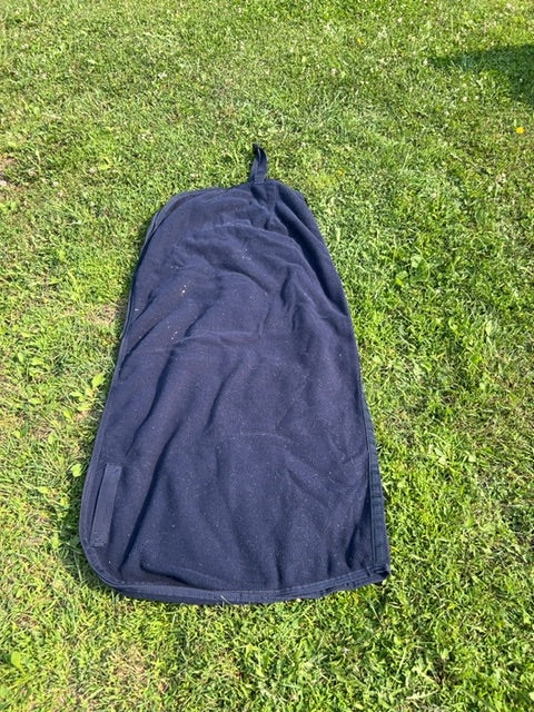Navy Fleece 1/4 Sheet, XL