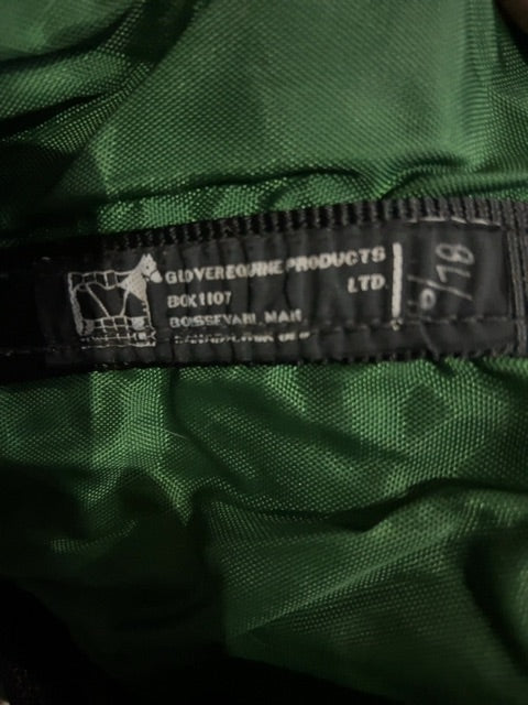 Green Glover Equine Nylon sheet, 62”