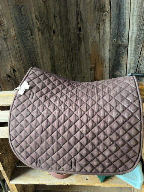 Brown Shedrow Saddle Pad, Full