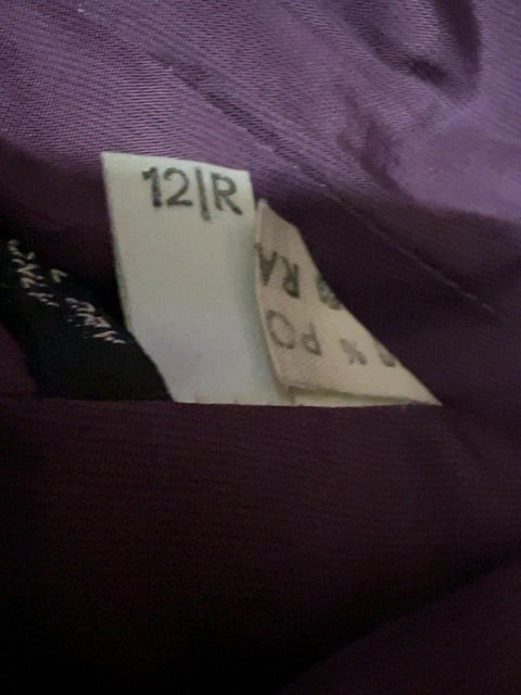 Navy Equestrian Correct Riding Apparel Show Jacket, 12R