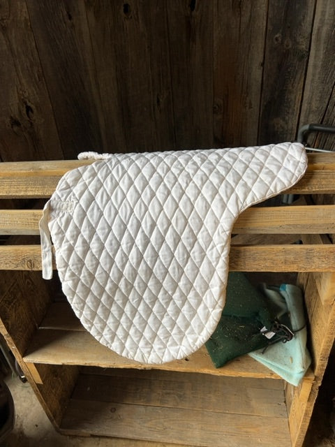 White  Shaped Pad