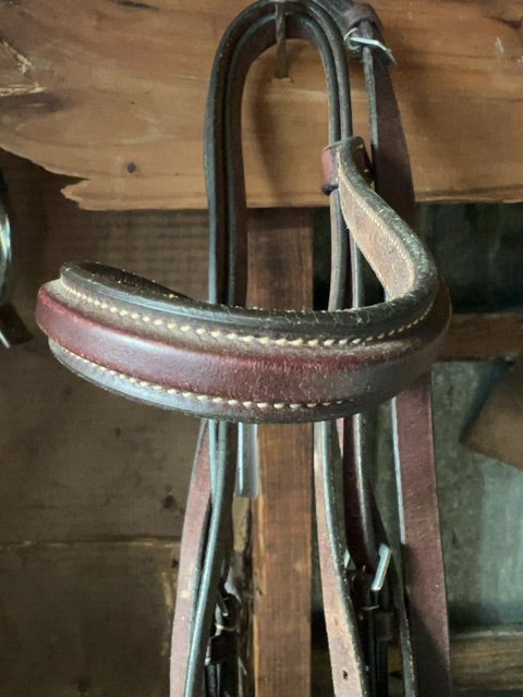 Brown  Bridle with 5" Slow Twist Full Cheek, Full