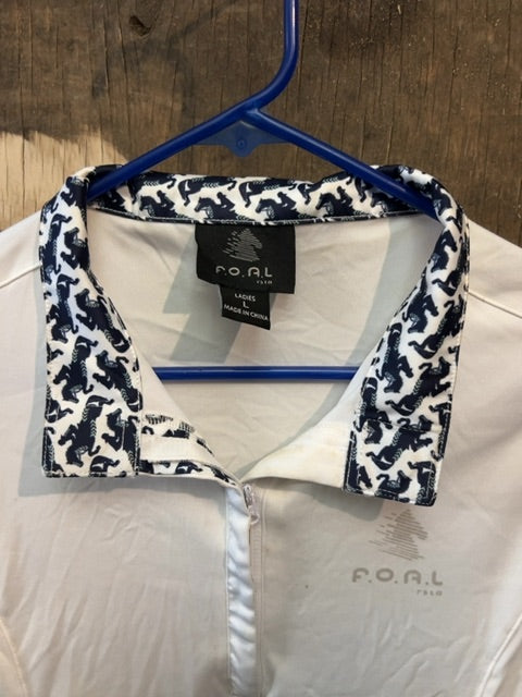 White F..O.A.L Show Shirt, Large