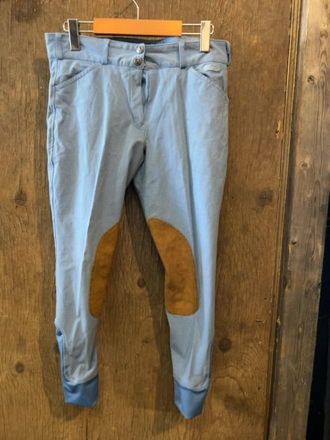 Blue Elation Platinum Kneepatch Breeches, 30R