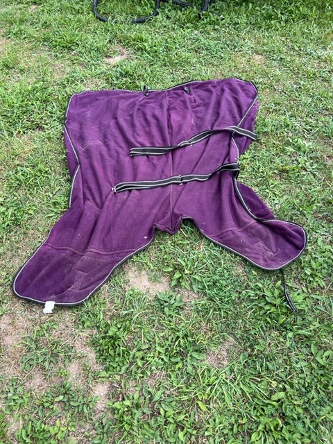 Purple Premiere 260 gm Fleece Stable, 165 cm (65”)