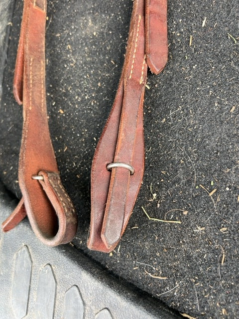 Leather  One Ear Headstall, Full