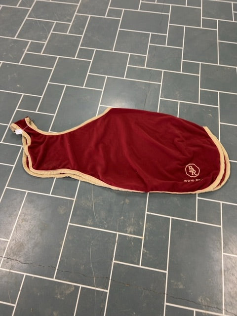 Burgundy BR Quarter Sheet, 135 cm