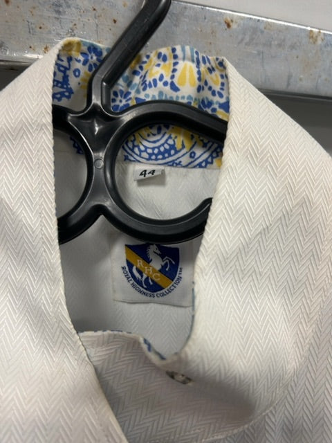 White Royal Highness Collection Show Shirt, 44