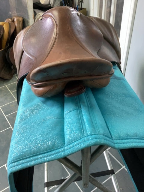 Brown All Purpose Saddle, 15.5"