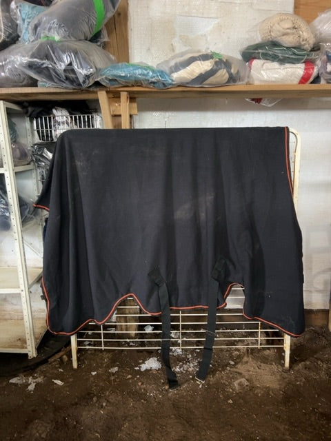 Black Rambo Ionic Stable Sheet, 81”