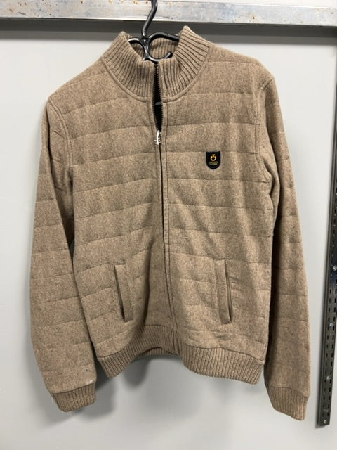 Beige CT Wool Jacket, Large