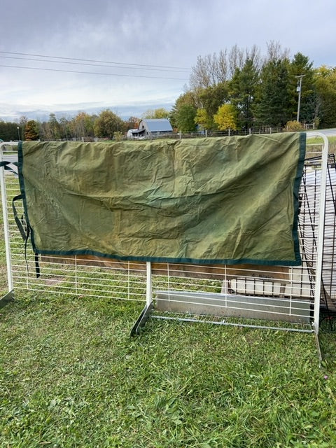 Green  Square Nylon Sheet