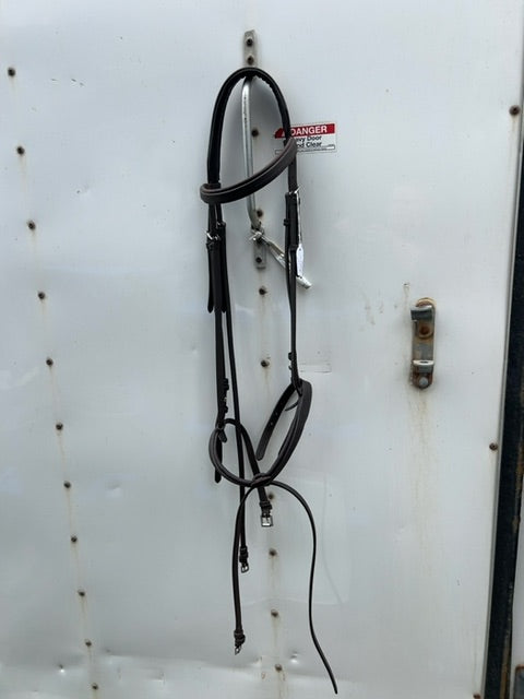 Brown Richtan Headstall with Removable Flash, Ex Full