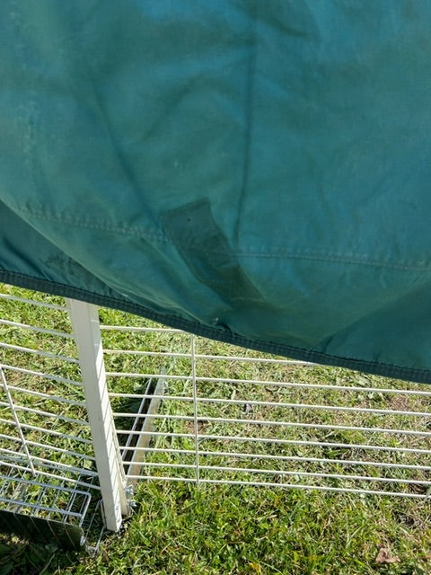 Green Shedrow Shell with moisture wicking liner, 68"