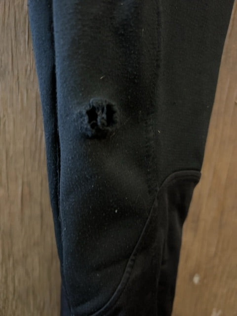 Black Kerrits Winter Kids breeches, Large