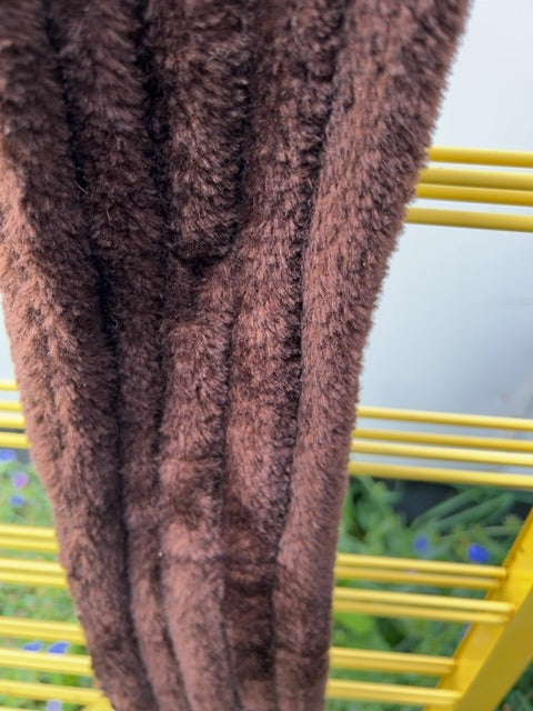 Brown Brighton Fleece Girth, 48"