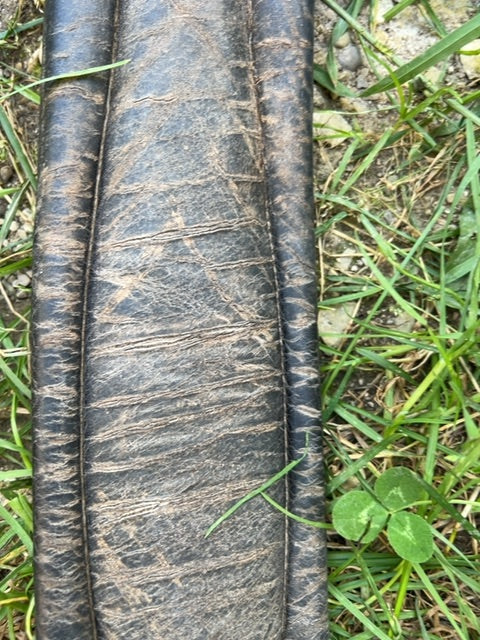 Dark Brown Laser Dressage Girth, 28"