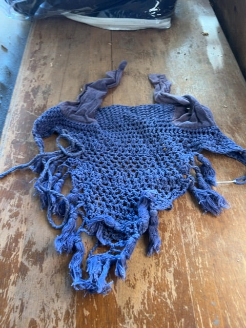 Purple  Horse Bonnets