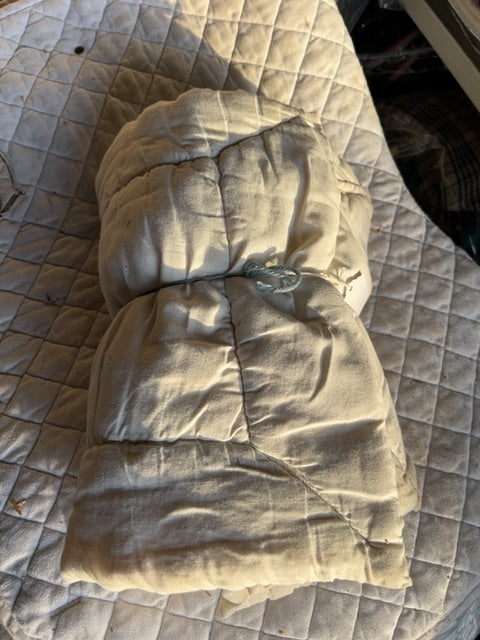 White  Pillow Quilts, 14"