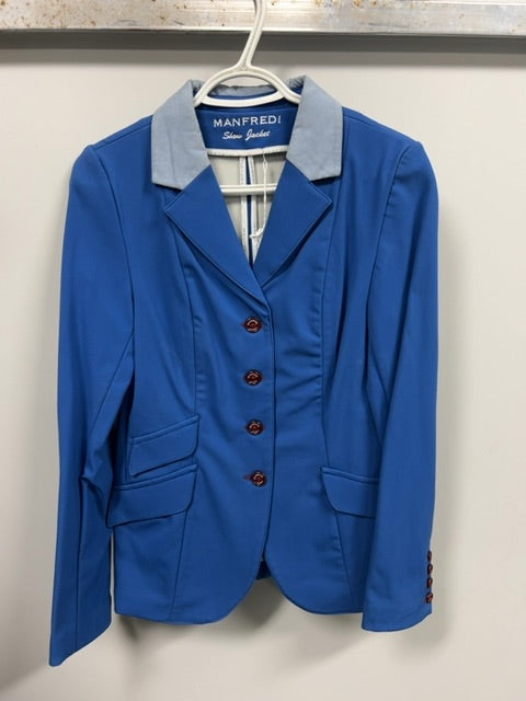 Royal Blue Manfredi Show Jacket, 40R