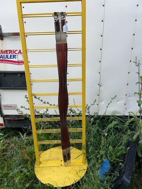 Oak Bark  Leather Girth, 50"