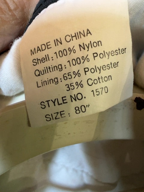 Charcoal  Stable Blanket, 80"