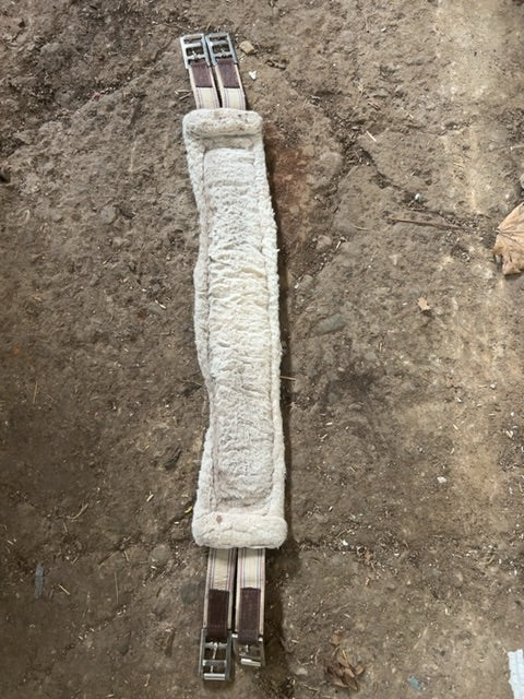 Brown Shedrow Fuzzy Girth, 36”