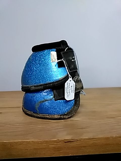 Blue Sparkle Supra Bell Boot, Medium