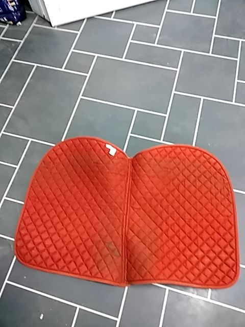 Orange Shedrow Saddle Pad, Full