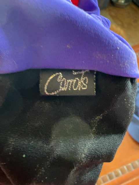 Blue/Red Carrots UK Helmet Cover, One Size