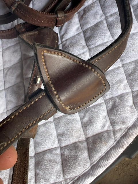 Brown D'yon Rubber Reins, Horse