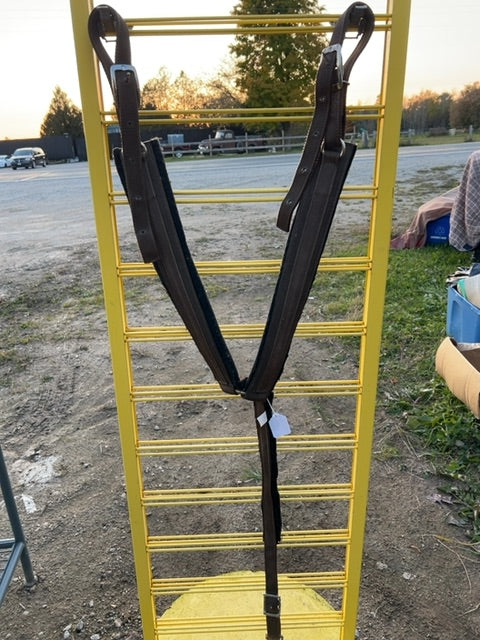 Brown Tuffy Breast Collar, Horse