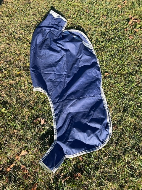 Navy Bucas Freedom Quarter sheet, Medium (72”)