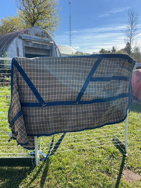 Baker Plaid Canpro Sheet, 78"