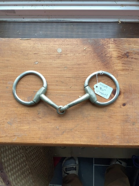 Solid Snaffle Eggbutt, 5"