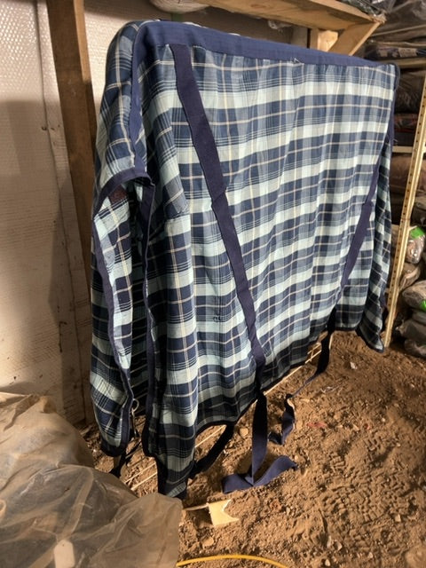 Navy Weatherbeeta Cotton Sheet, 78”