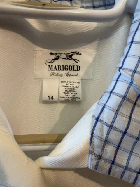 White Marigold Show Shirt, 14